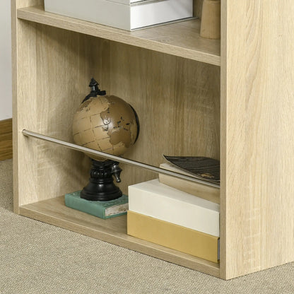 Bar Table Counter Height with 3 Storage Shelves, Natural Bar Tables at Gallery Canada