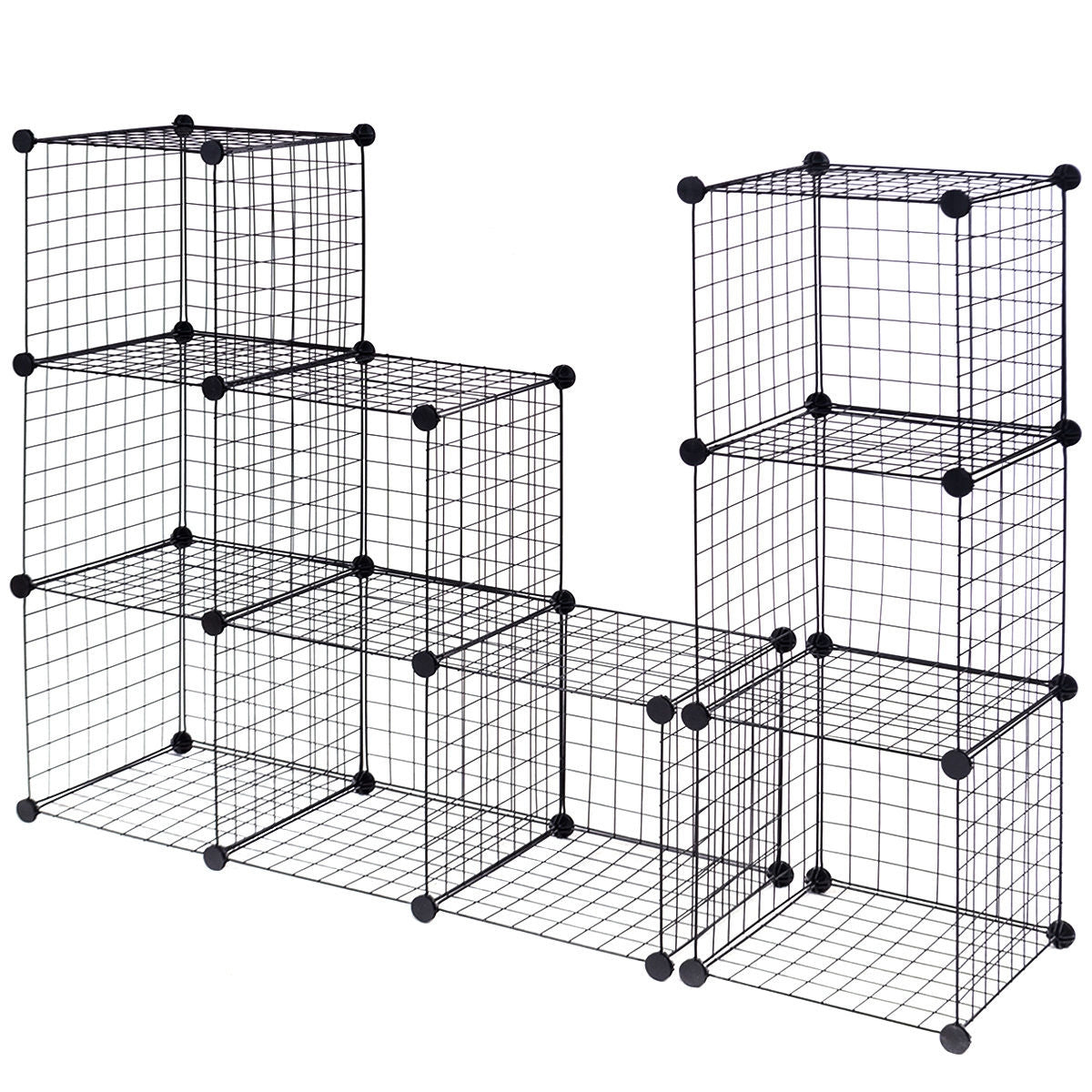 DIY 12-Cube Metal Grid Wire Storage Cubes, 42