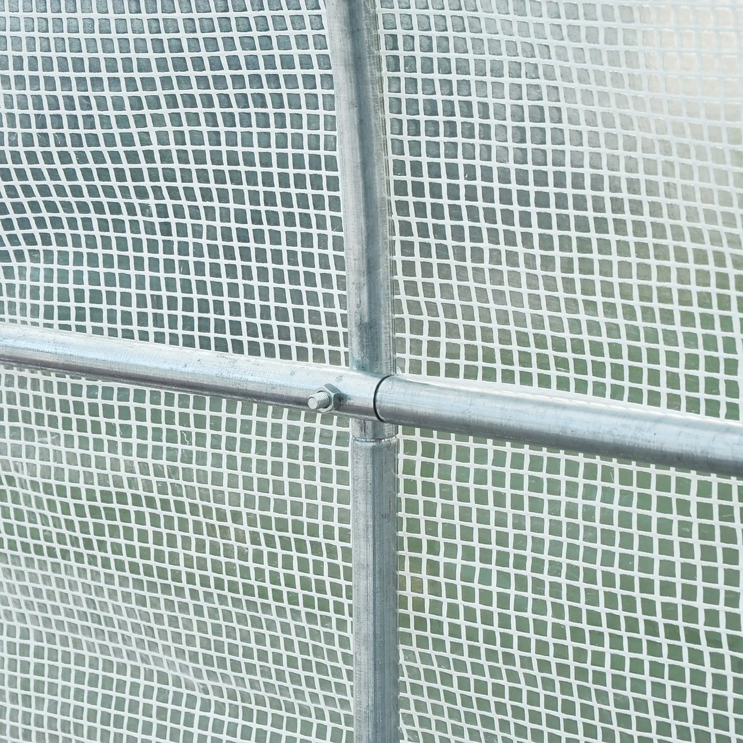 8.2x6.6x6.6ft Walk-in Greenhouse, Portable Garden Plant House, White Walk In Greenhouses at Gallery Canada