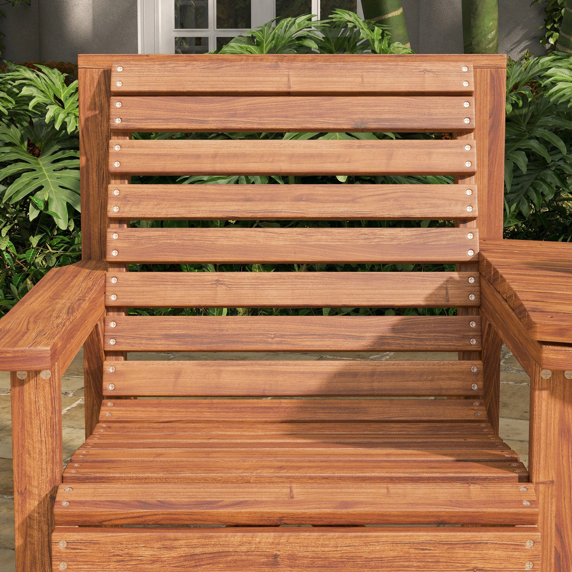 3Pcs Outdoor Bench Set, Backyard, Balcony, Tan Brown Outdoor Benches at Gallery Canada