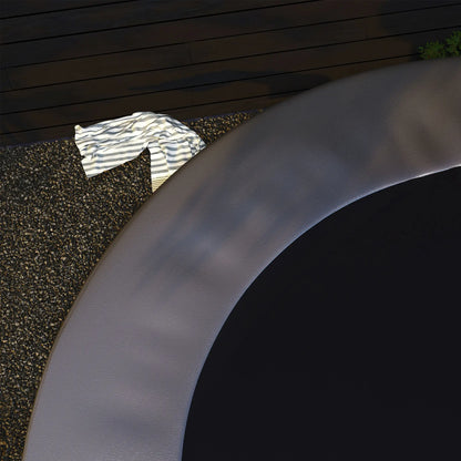 Trampoline Mat Replacement, 12ft, with Spring Pull Tool, 72 V-Hooks, Black Trampolines at Gallery Canada