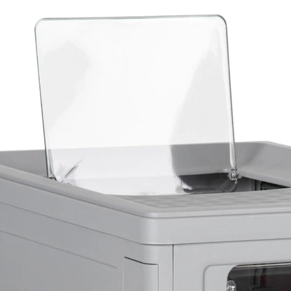 Top Entry Enclosed Kitty Litter Box with Scoop, Tray, Large, Grey Cat Litter Box Enclosures at Gallery Canada
