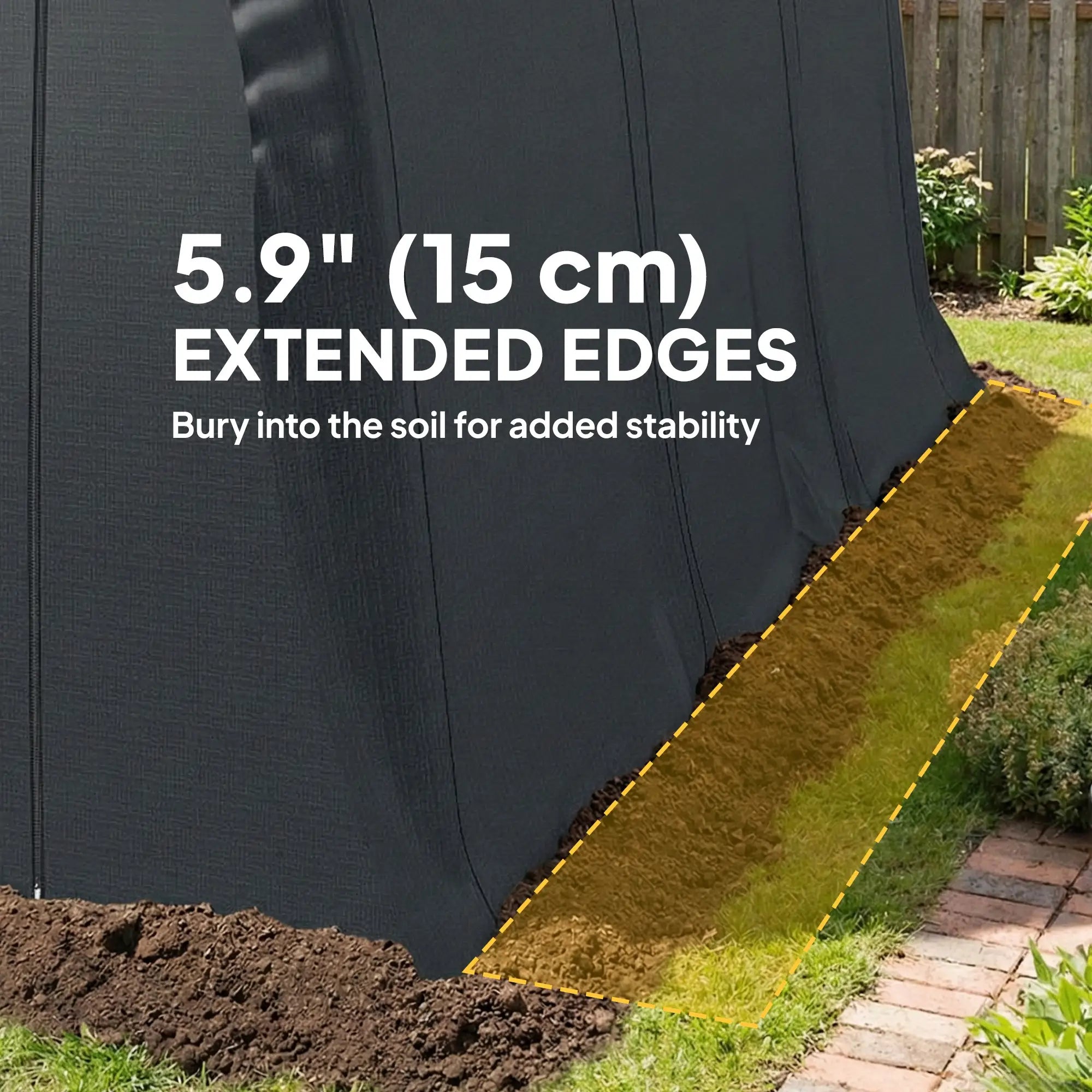 10' x 15' Heavy Duty Carport, Portable Garage Canopy, Dark Grey Car Shelters at Gallery Canada