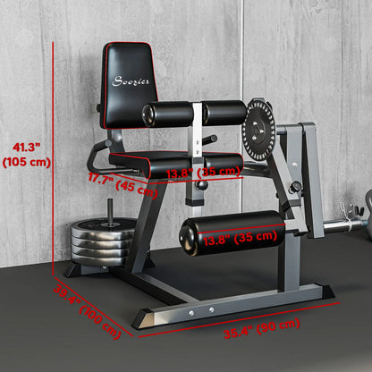 Leg Extension Machine Adjustable Leg Extension and Curl Machine with Plate Loaded for Leg Extension Strength Training Equipment at Gallery Canada