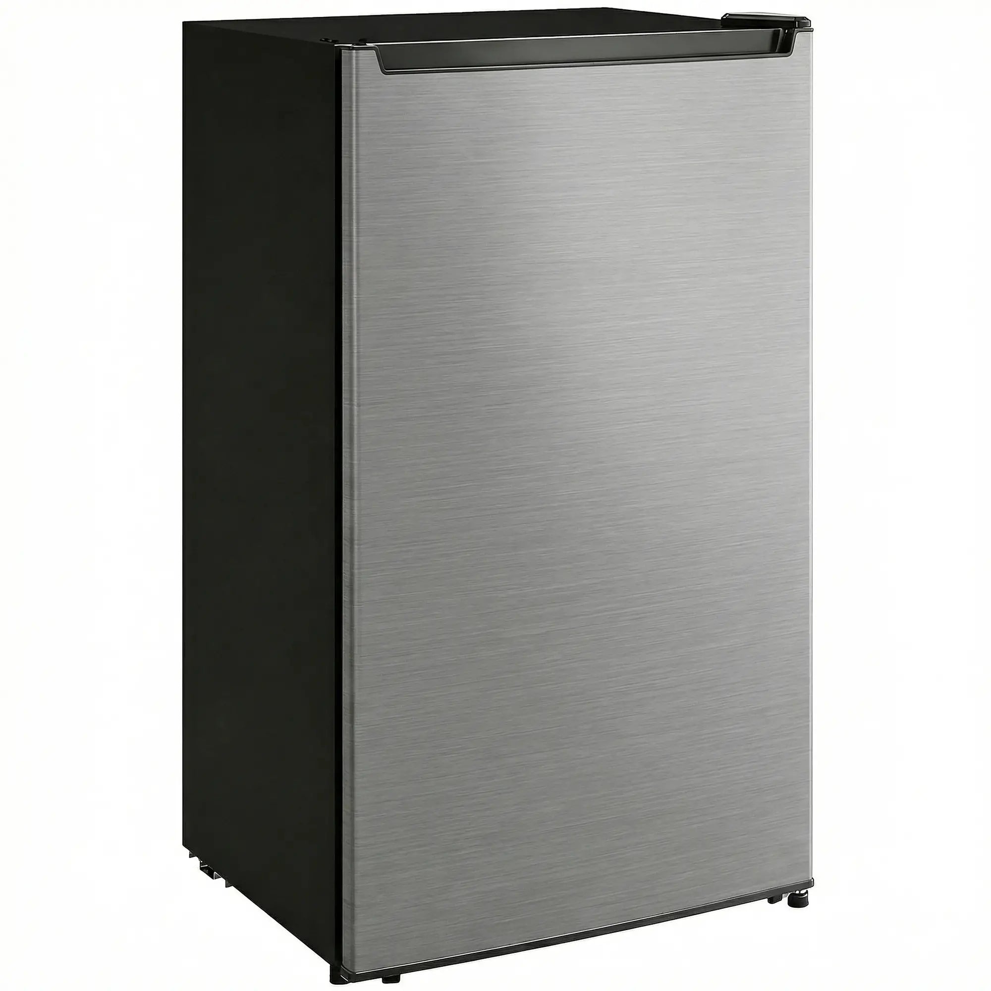 2.1 Cu. Ft. Mini Freezer, Compact Upright, Reversible Door, Removable Shelf, Adjustable Temperature, Silver Small Kitchen Appliances at Gallery Canada