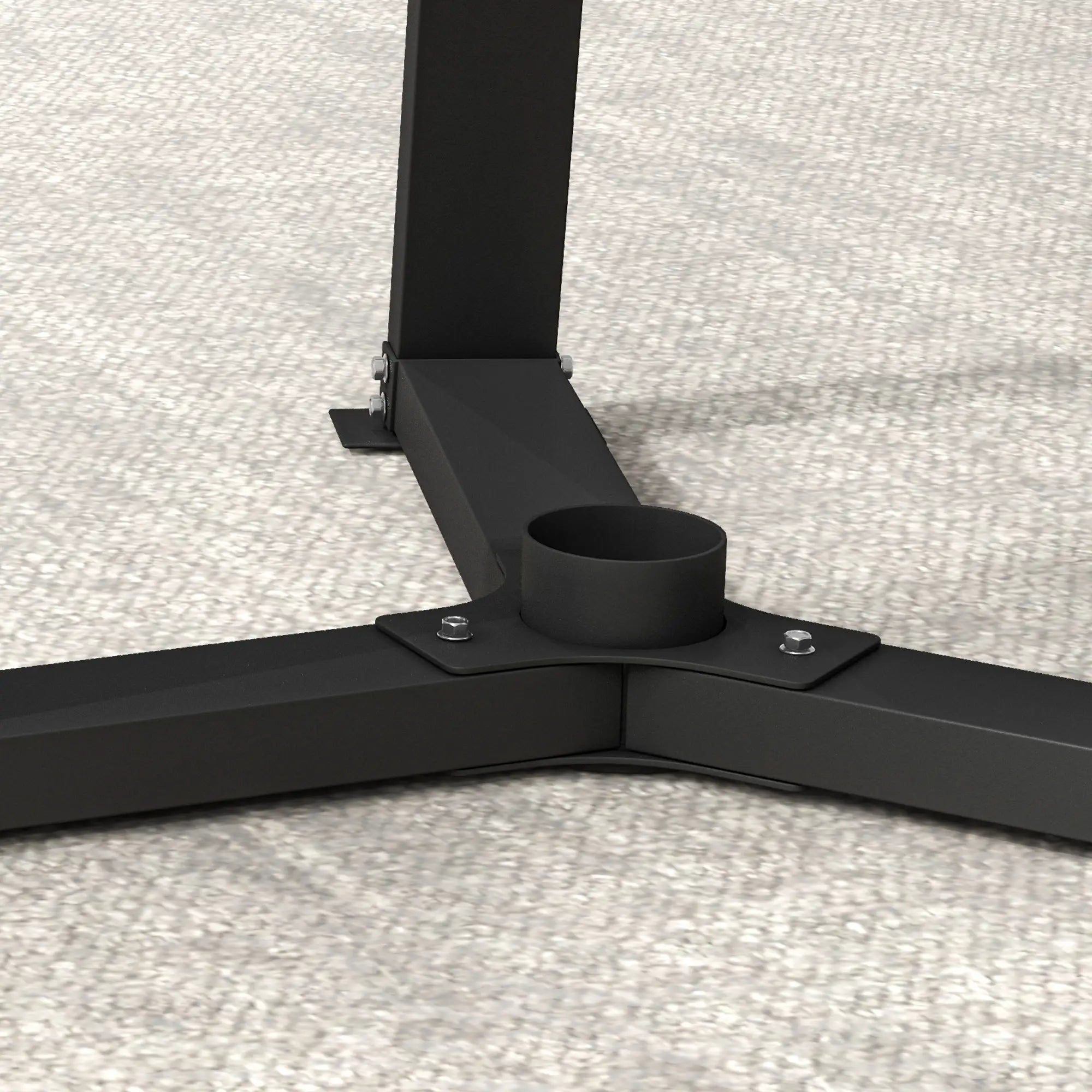 Weight Rack for 1-Inch or 2-Inch Plates, 660LBS Capacity, Home Gym Storage Benches Racks & Bars at Gallery Canada