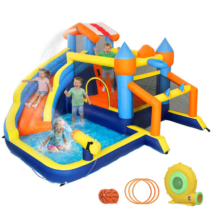 Inflatable Bounce House With Slide, Pool, Climbing Wall, Blower Inflatables at Gallery Canada