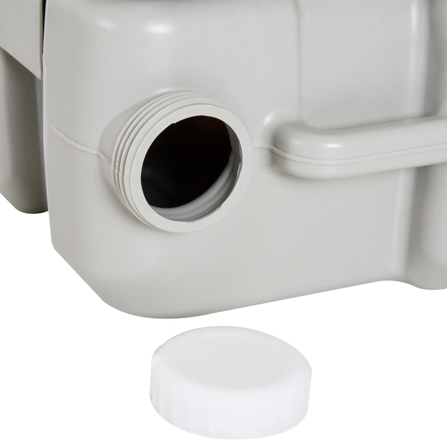 Portable Travel Toilet, Detachable Flushable Tank, 5.3 Gallon (20L) Camping Toilets at Gallery Canada