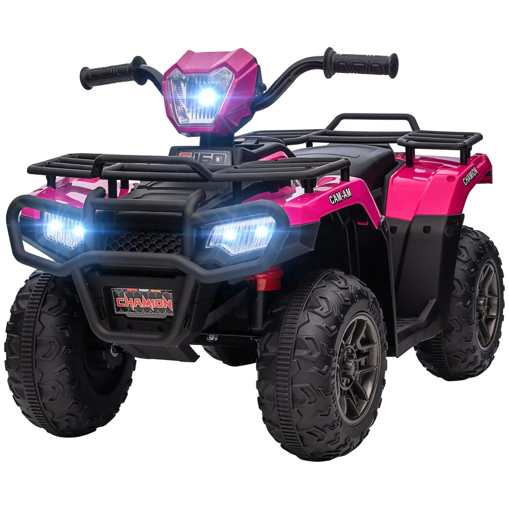 12V Kids ATV Quad, 37-60 Months, Electric Vehicle with Music MP3, Pink Electric Toy Cars at Gallery Canada