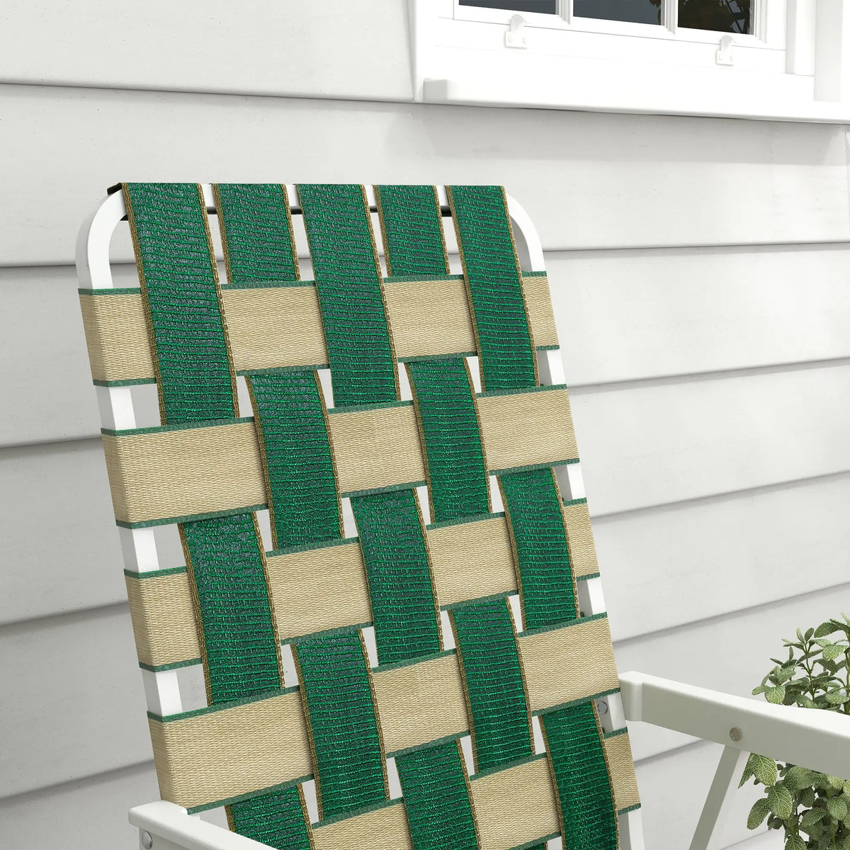 Folding Patio Chairs, Portable Set With Armrests, Green Patio Chairs at Gallery Canada