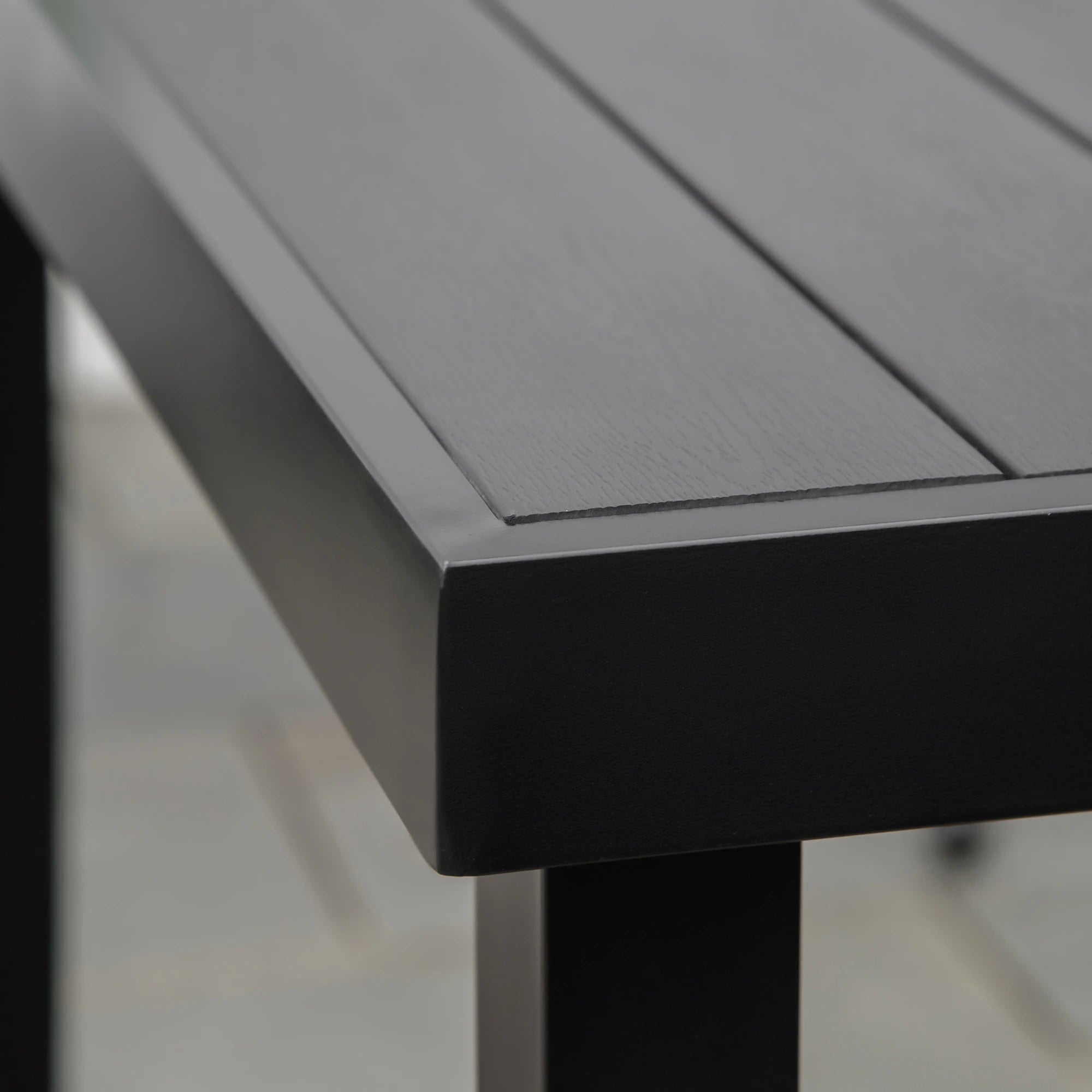 Aluminum Outdoor Dining Table, 55