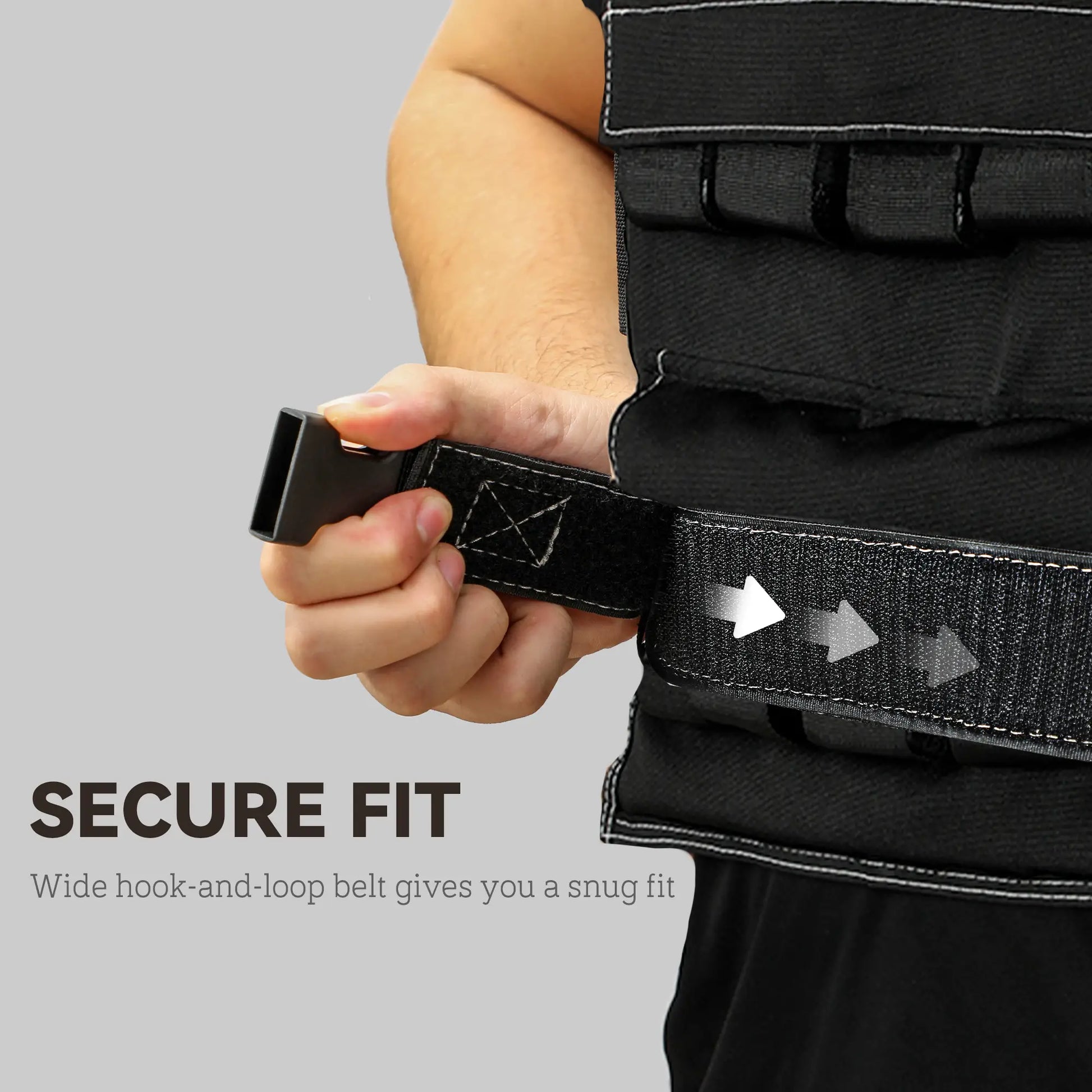 44 LBS Adjustable Weighted Vest, Snug Fit for Running Strength Training Strength Training Equipment at Gallery Canada