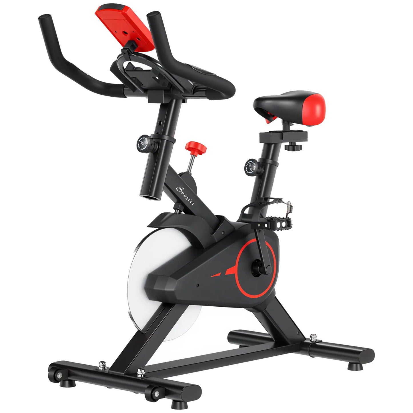 Upright Exercise Bike, Magnetic Resistance, LCD Display, Adjustable Exercise & Stationary Bikes at Gallery Canada