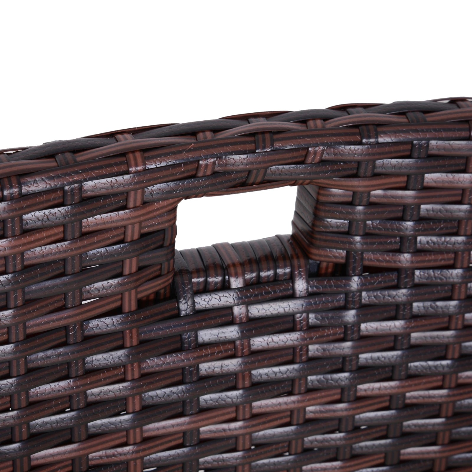 3-Piece Wicker Patio Dining Set, Removable Cushions, Glass Table, Cream White Outdoor Dining Sets at Gallery Canada