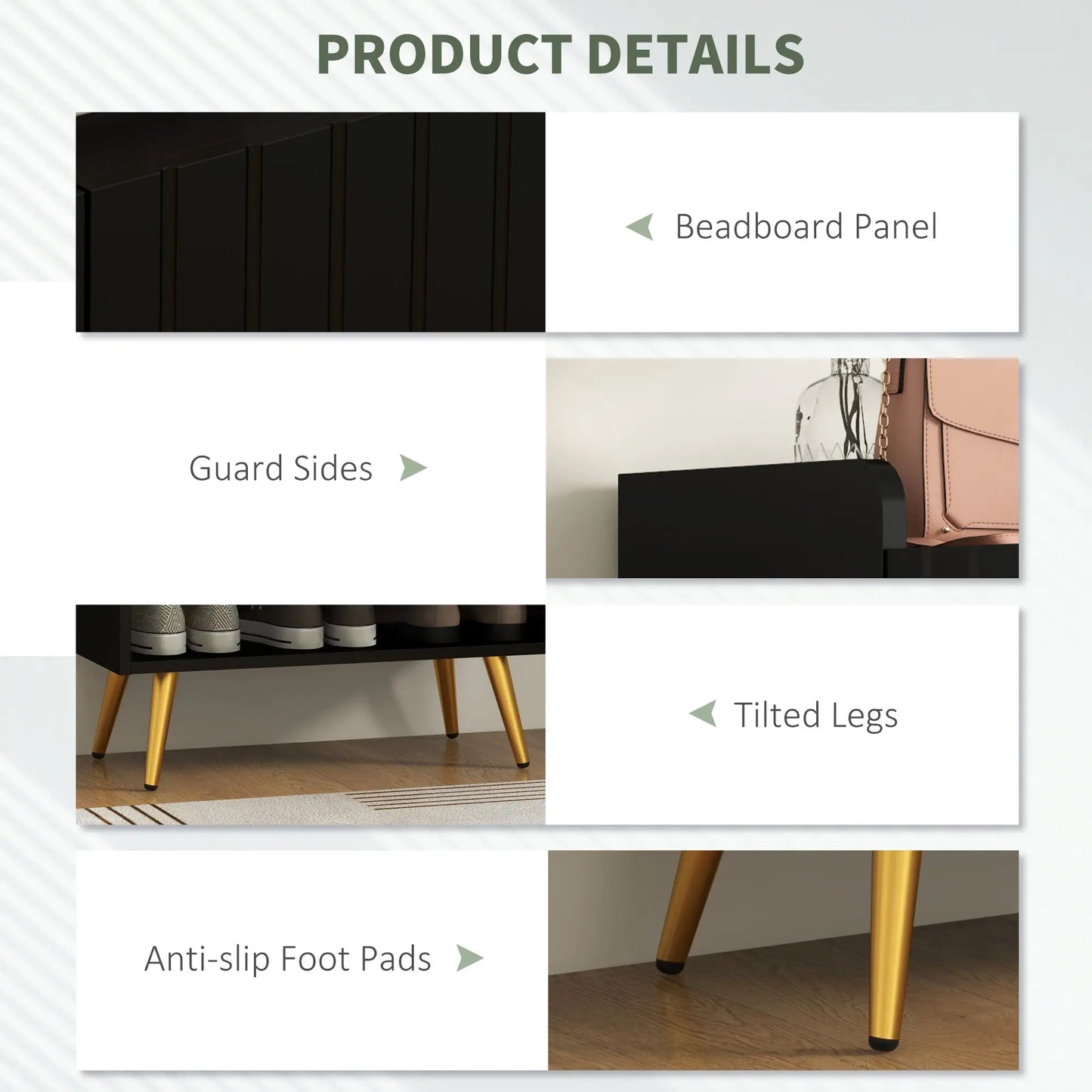 Narrow Shoe Storage Cabinet, Adjustable Shelves for 15 Pairs, Black Shoe Storage Cabinets & Racks at Gallery Canada