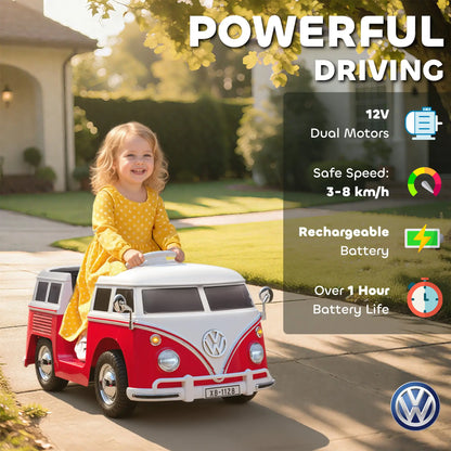 12V Kids Ride On Car, Dual Motor Soft Start, 3-7 Years, Red Electric Toy Cars at Gallery Canada