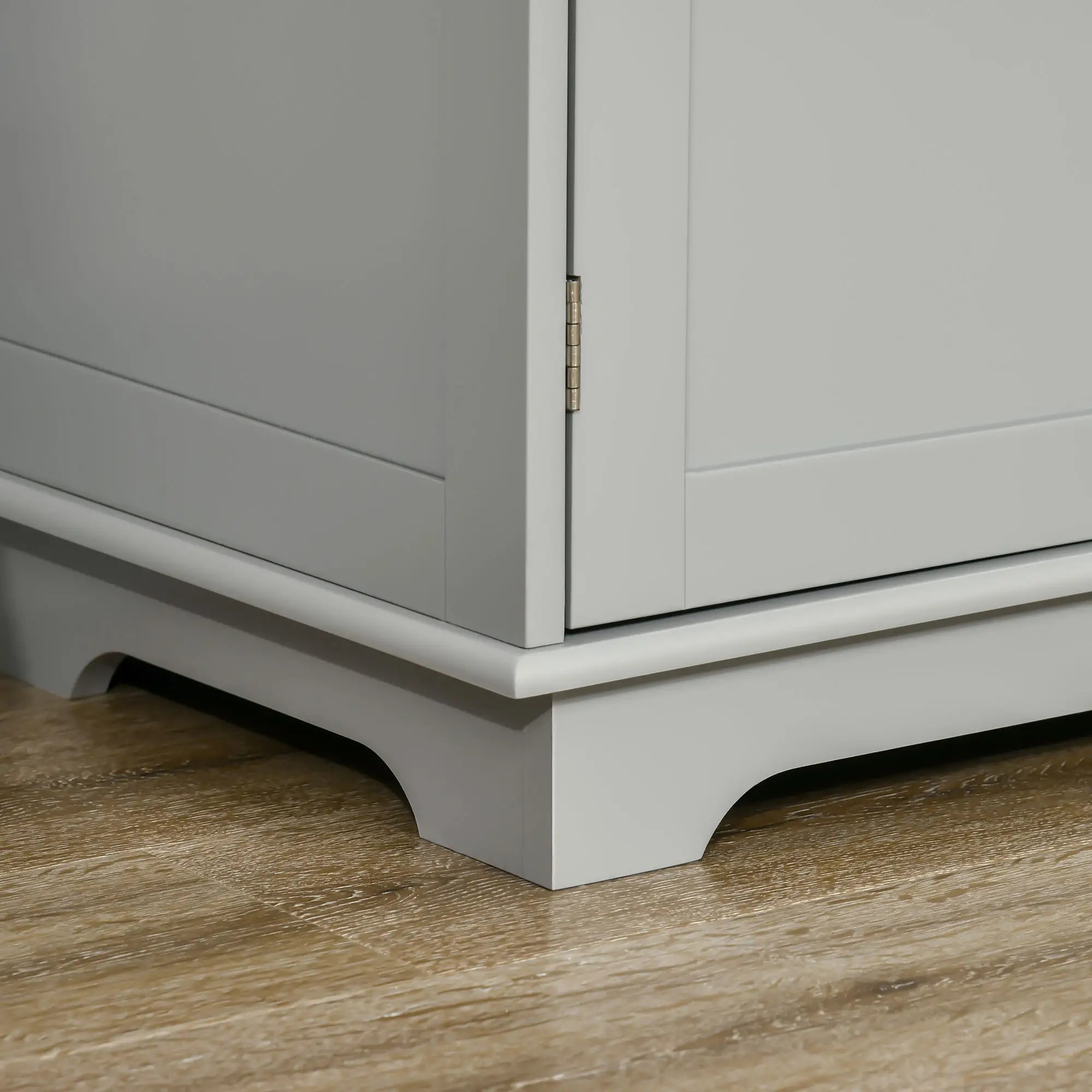 Modern Sideboard, Buffet Cabinet with Storage, Drawers, Adjustable Shelves, Grey Bar Cabinets at Gallery Canada