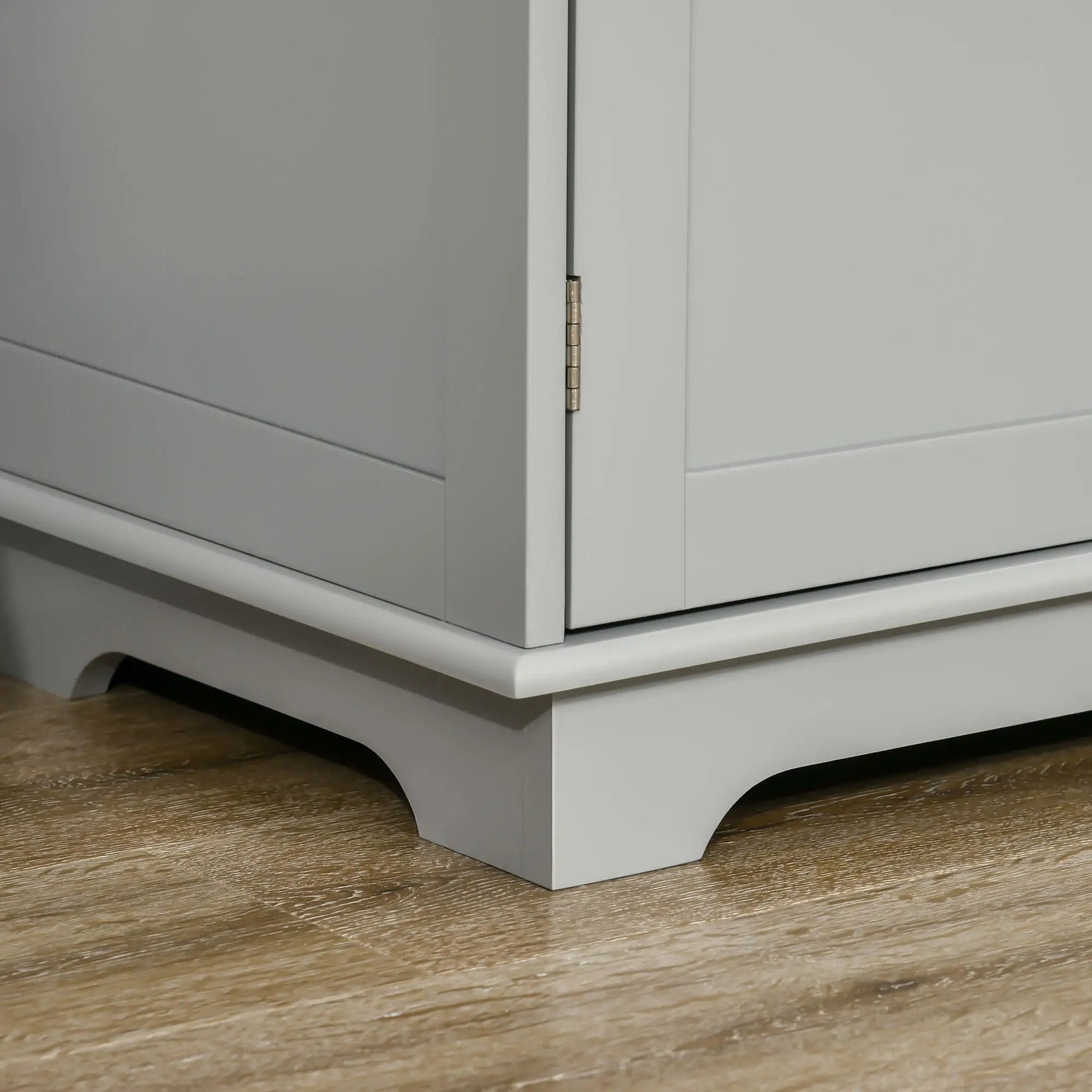 Modern Sideboard, Buffet Cabinet with Storage, Drawers, Adjustable Shelves, Grey Bar Cabinets at Gallery Canada