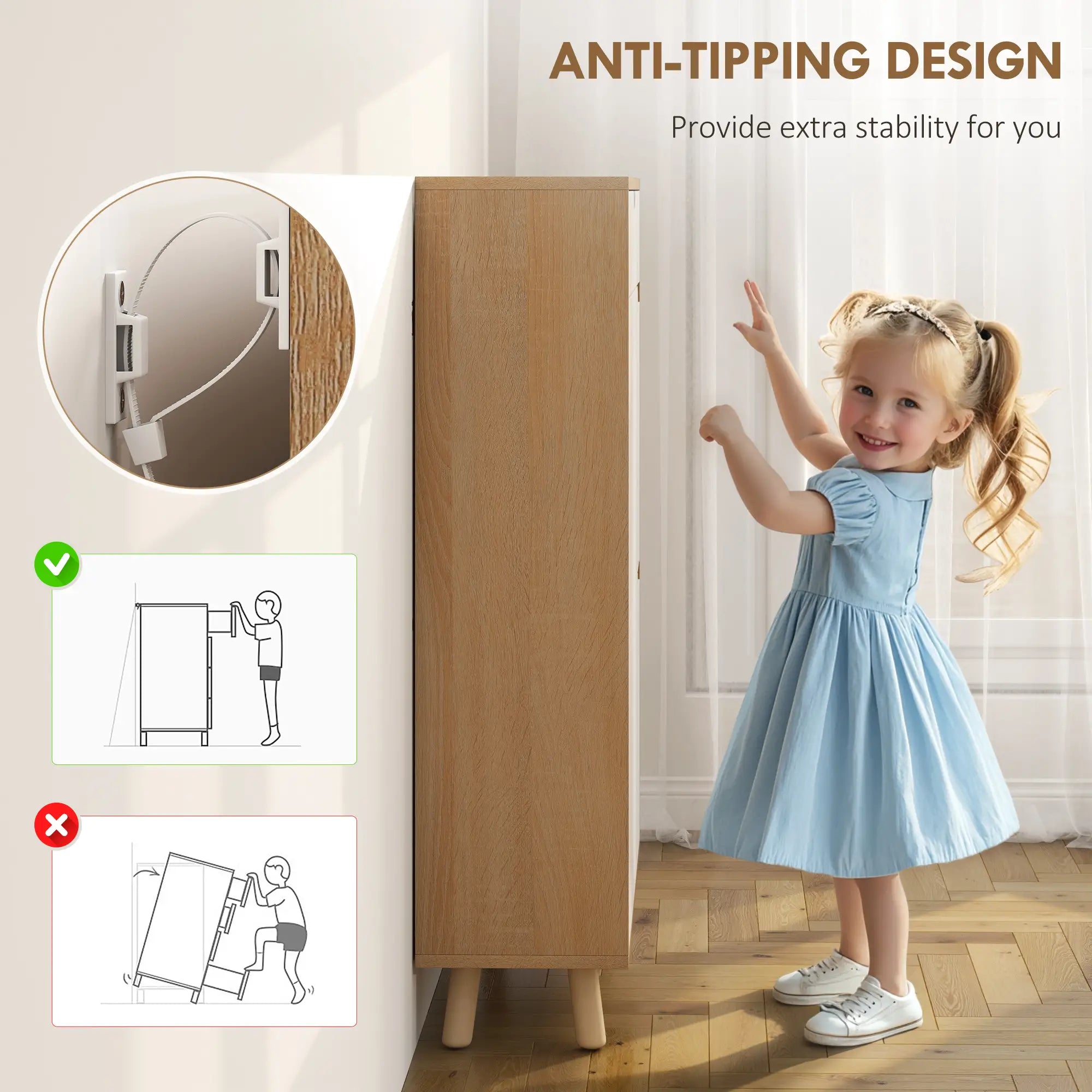 Narrow Shoe Cabinet, 2 Flip Drawers, Adjustable Shelves, White Shoe Storage Cabinets & Racks at Gallery Canada