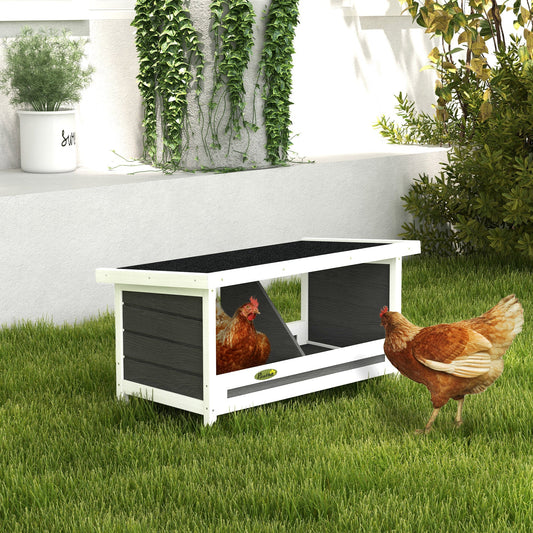 Nesting Boxes for Chickens, Chicken Coop Accessories with Asphalt Roof for Indoor Outdoor Use, Up to 2 Hens - Gallery Canada