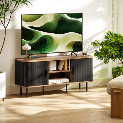 TV Stand for 55 Inches, Storage Shelves, Cabinets, Black TV Stands at Gallery Canada