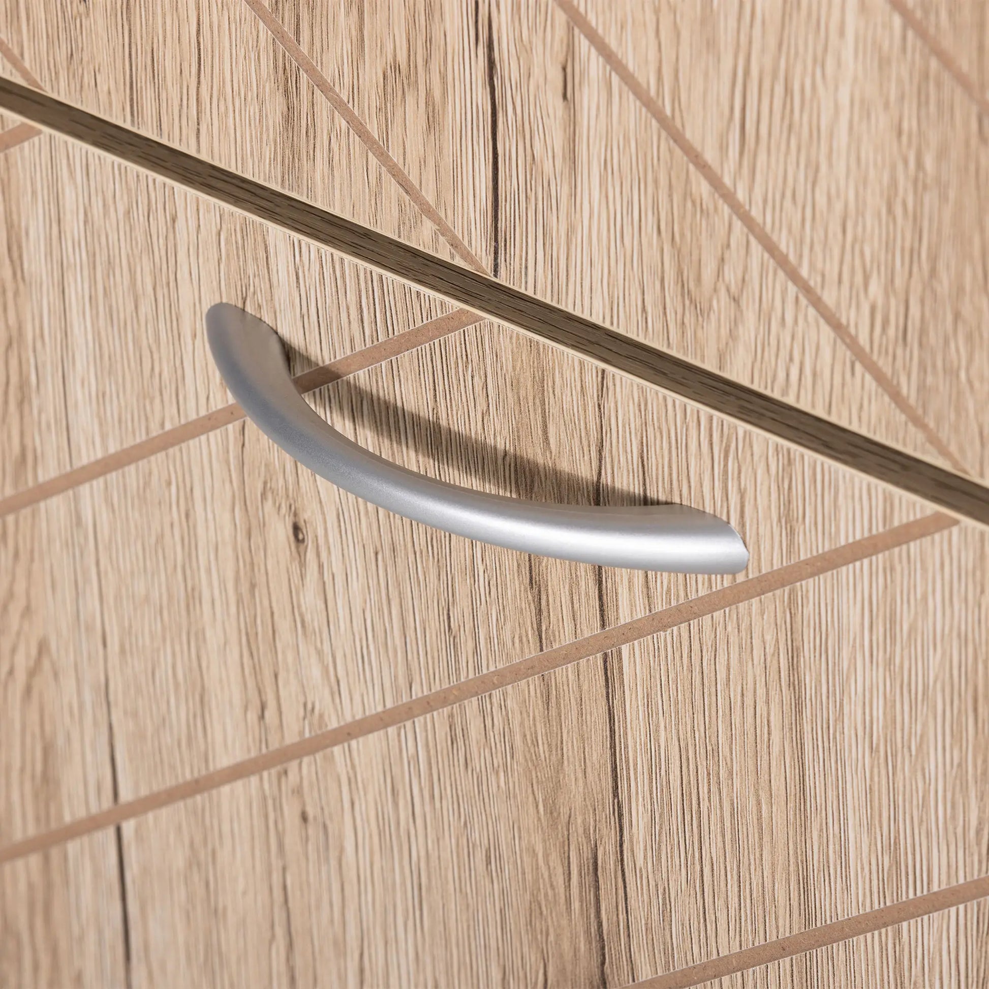 Shoe Storage Cabinet, 3 Flip Drawers, Narrow, 12 Pair Organizer, Nature Wood Shoe Storage Cabinets & Racks at Gallery Canada