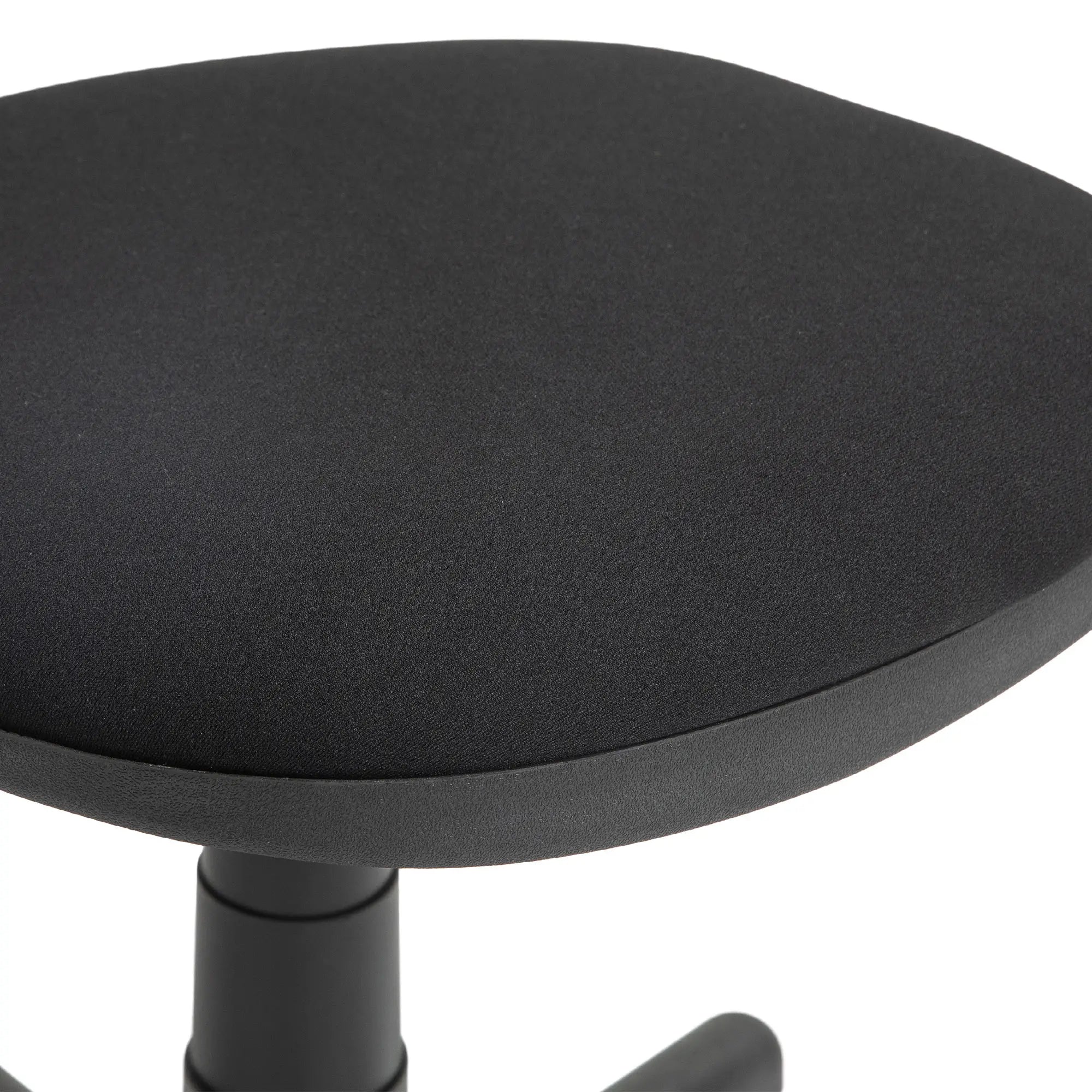 Small Desk Chair, Armless Adjustable Height, 360° Swivel Wheels, Black Task Chairs at Gallery Canada