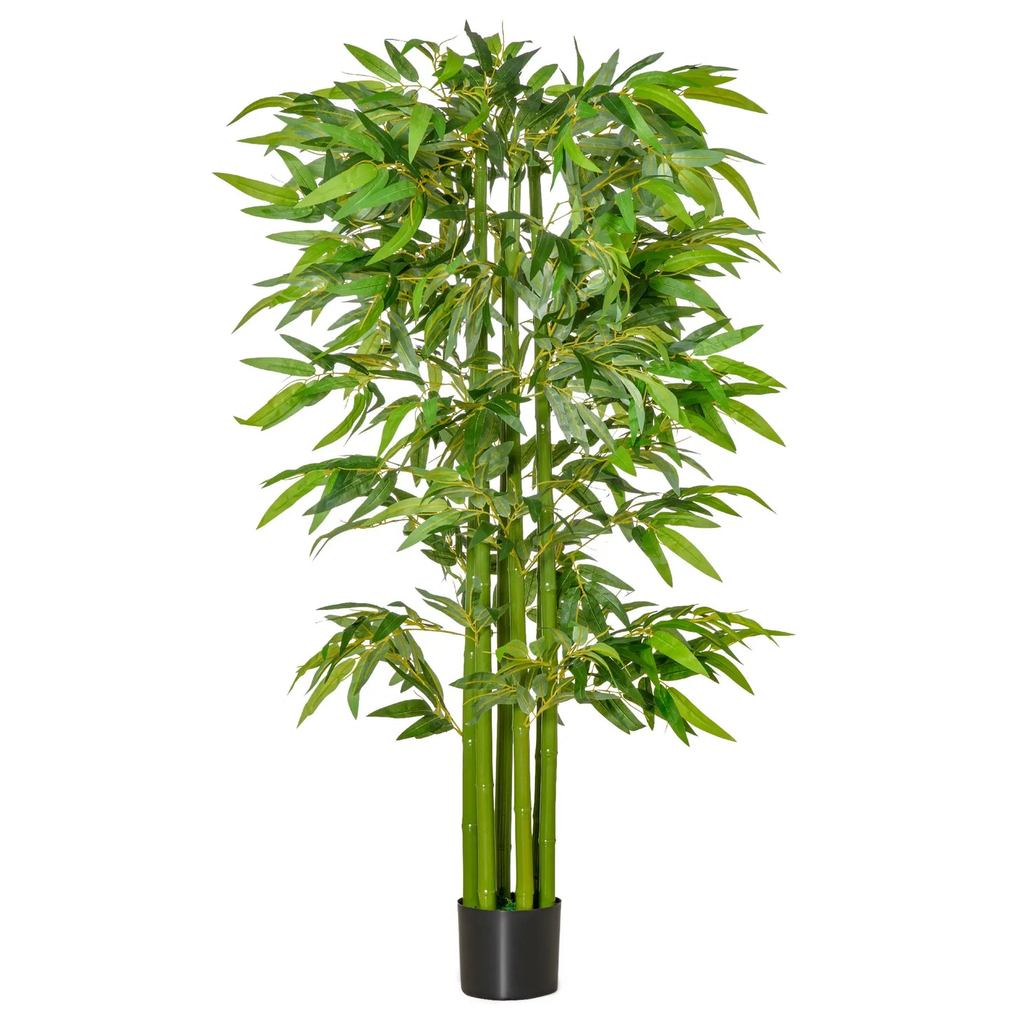 5.3ft Artificial Bamboo Tree with Pot, Indoor Decor for Home, Office Artificial Trees at Gallery Canada
