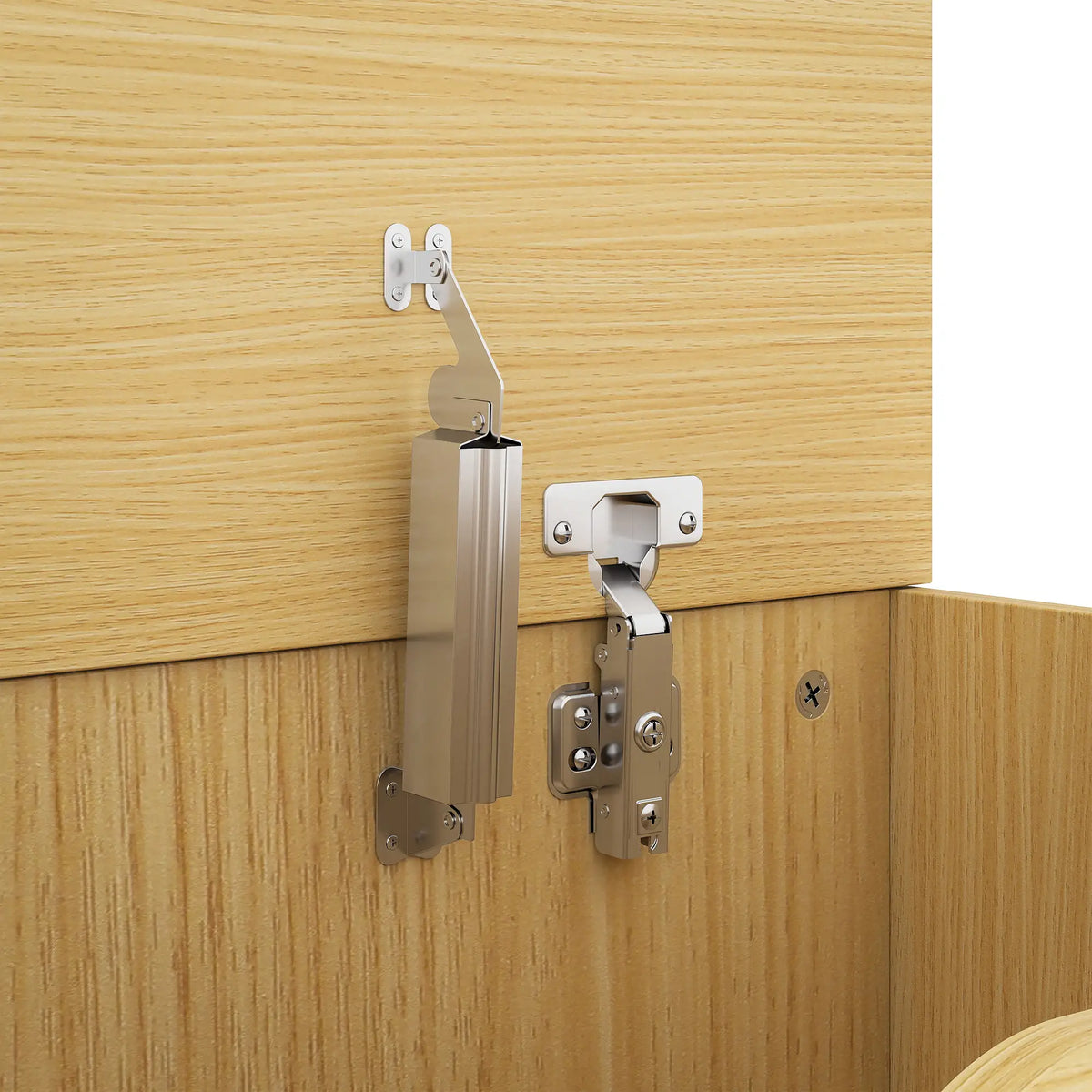 Storage Chest with Lift Top Storage Chest with Safety Hinges 39.4" Oak Storage Cabinets at Gallery Canada