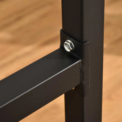 Dip Station With Padded Handles, Multifunctional Fitness Bar, Black Power Towers at Gallery Canada