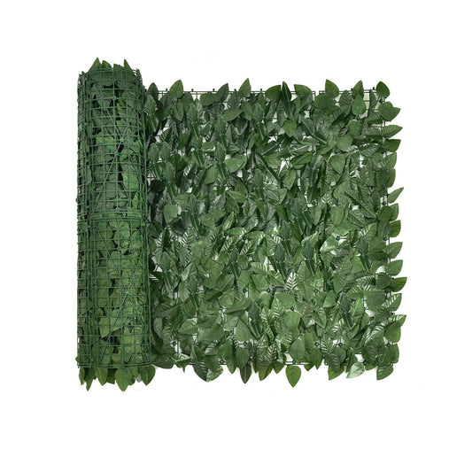 4 Pieces 118 x 39 Inch Artificial Ivy Privacy Fence Screen, Green