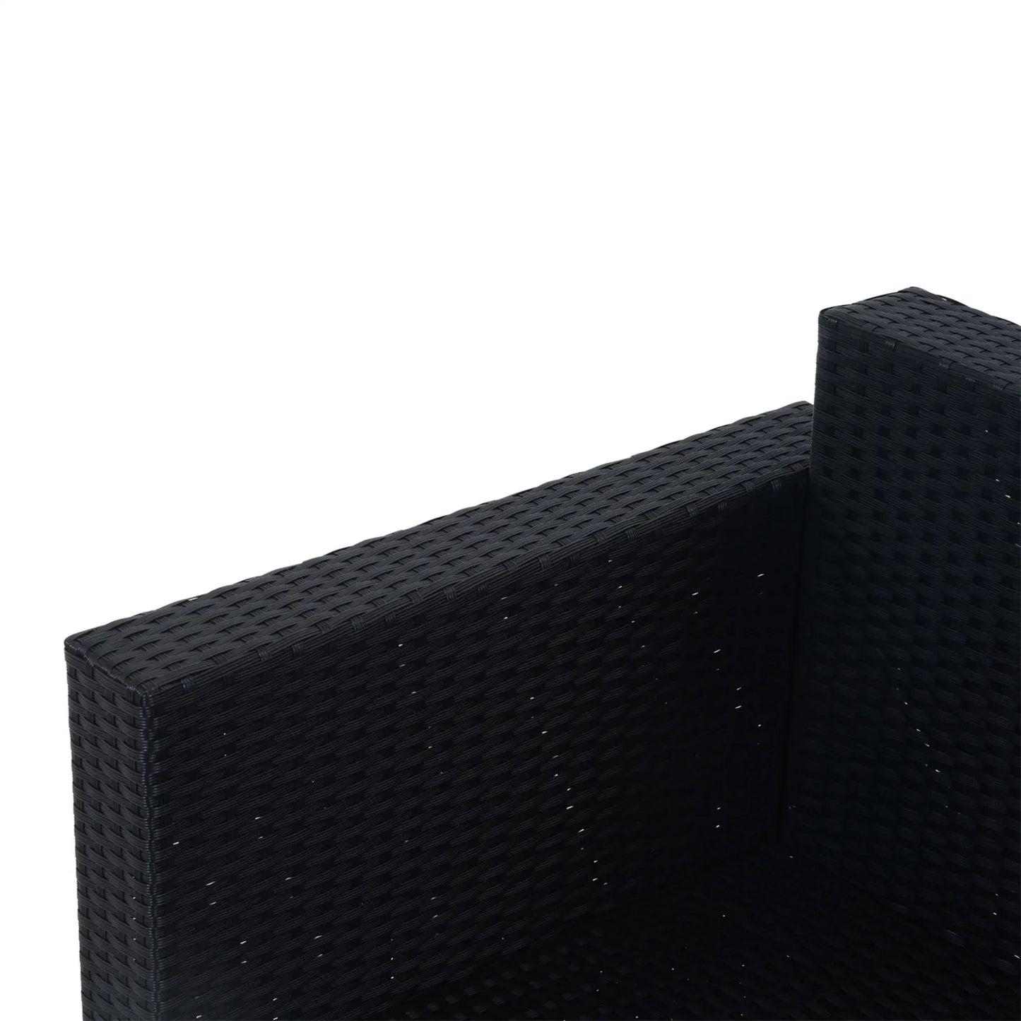 2-Piece Wicker Patio Set, Double Ottoman, PE Rattan, Cream White Patio Furniture Sets at Gallery Canada