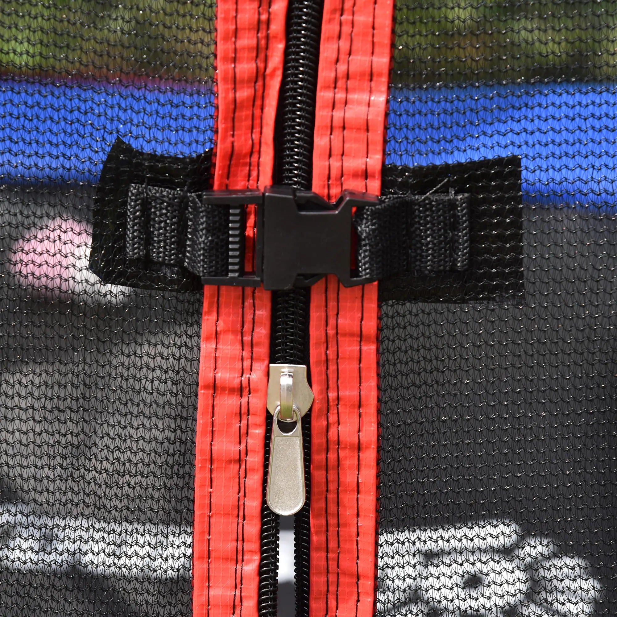 84.75 Inch Kids Trampoline with Safety Net, Red Trampolines at Gallery Canada