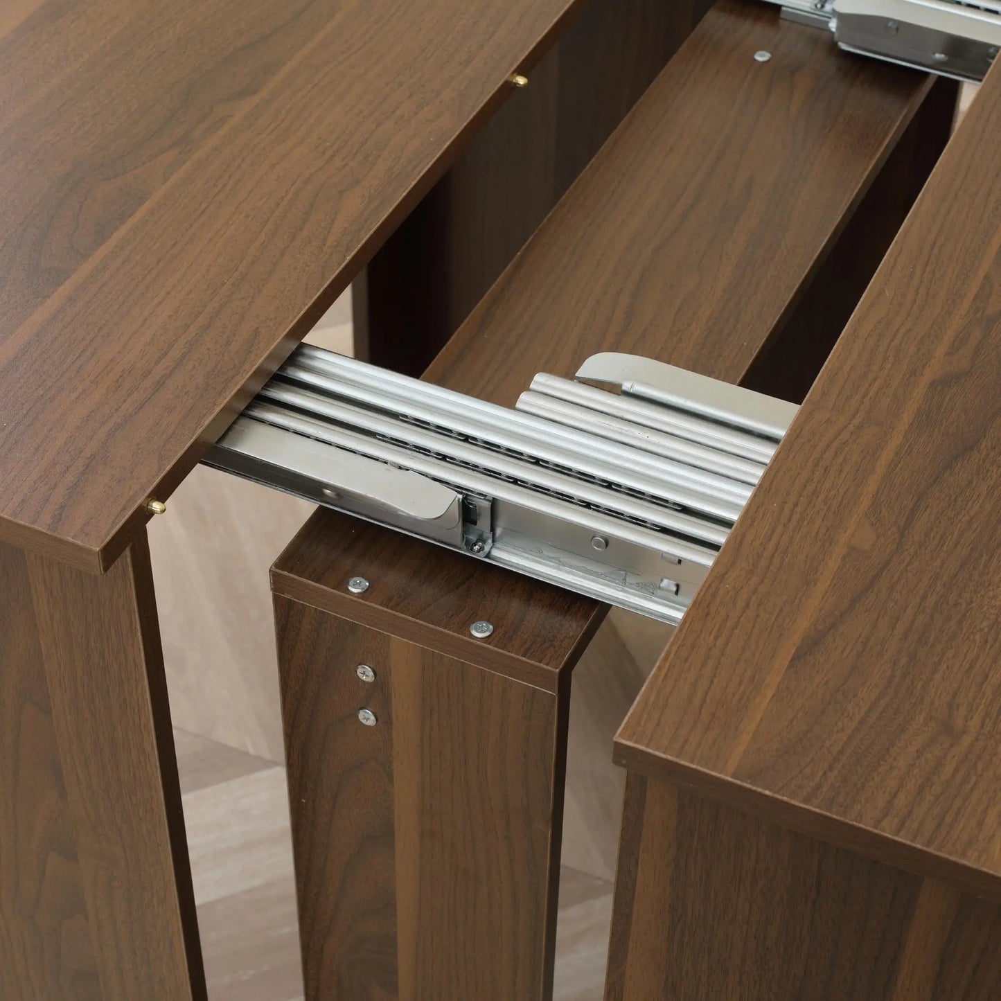 Foldable Dining Table, Extendable Kitchen Table, Seats 6 Bar Tables & Dining Tables at Gallery Canada