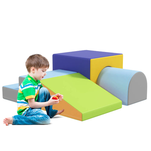 4 Piece Foam Play Set, Toddlers and Children, Dark
