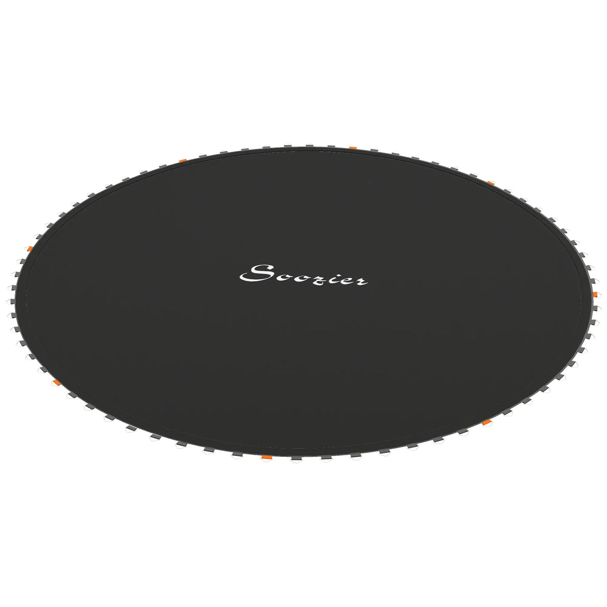 Trampoline Replacement Mat, Fits 14', 80 V-Hooks, 5.5" Springs, Black Trampolines Black at Gallery Canada