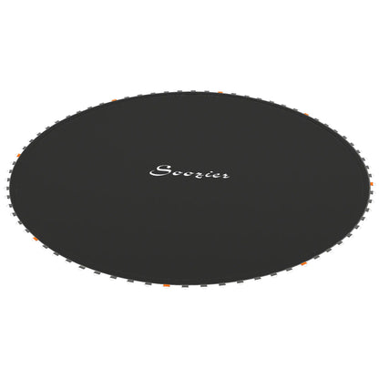 Trampoline Replacement Mat, Fits 14', 80 V-Hooks, 5.5" Springs, Black Trampolines Black at Gallery Canada