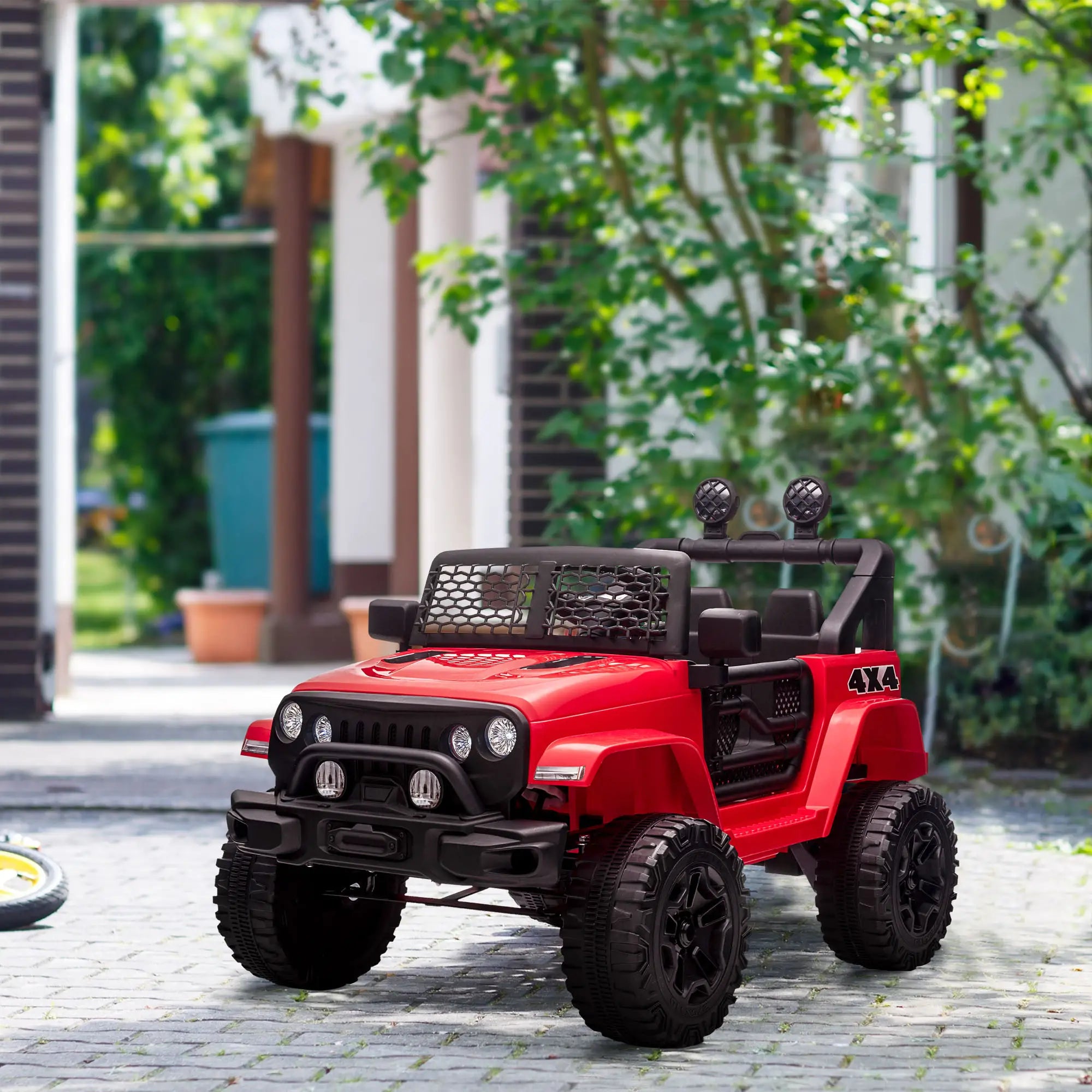 12V Kids Ride On Car, Off Road Truck, SUV Electric, Red Electric Toy Cars at Gallery Canada