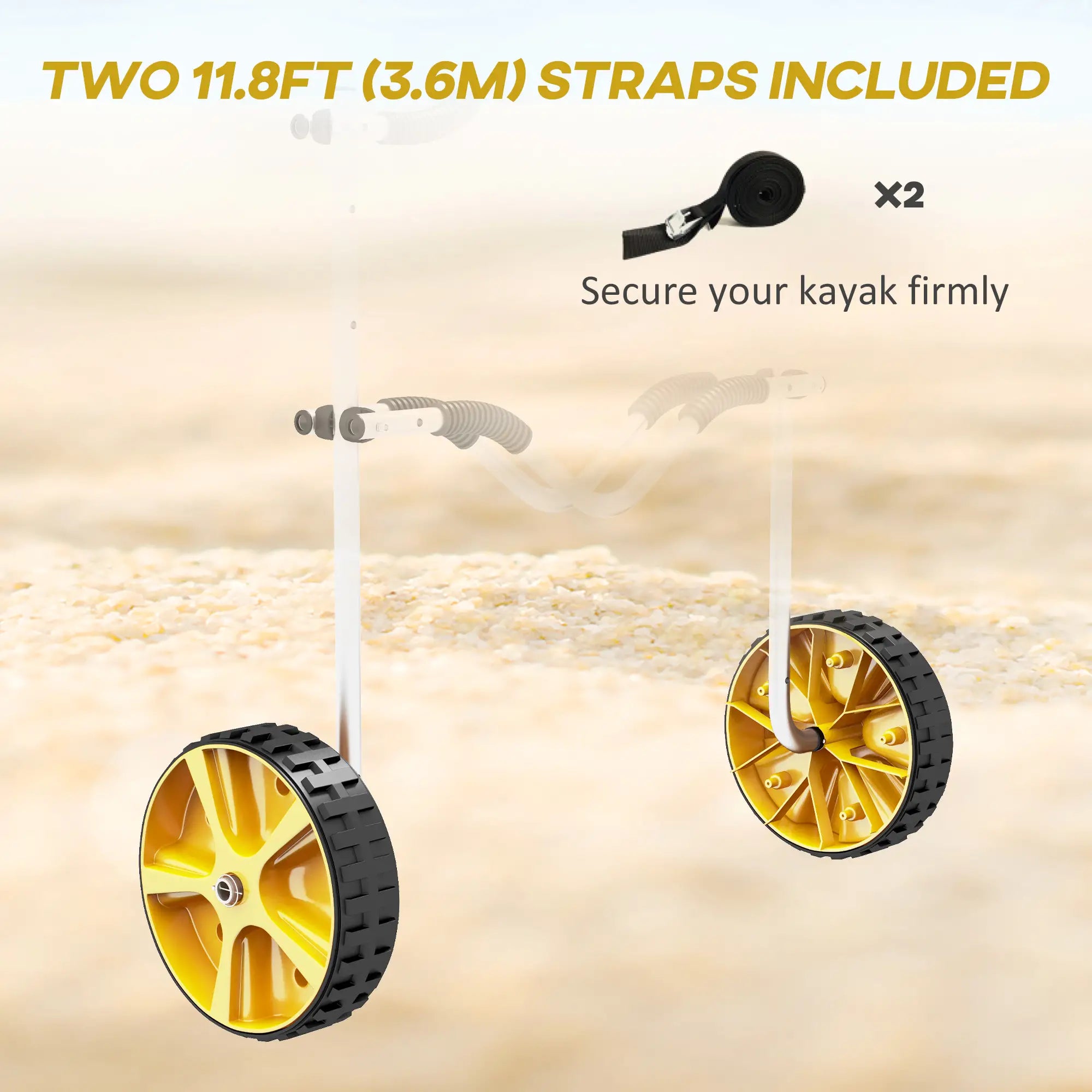 Aluminum Kayak Cart Dolly, Adjustable Height, Width, for Kayaks, Canoes, Paddleboards Kayak Carts at Gallery Canada