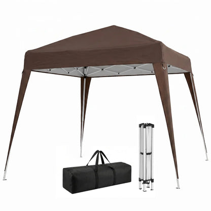 8' x 8' Pop Up Canopy, Outdoor Folding Tent, Portable Party Tent Pop Up Canopies at Gallery Canada