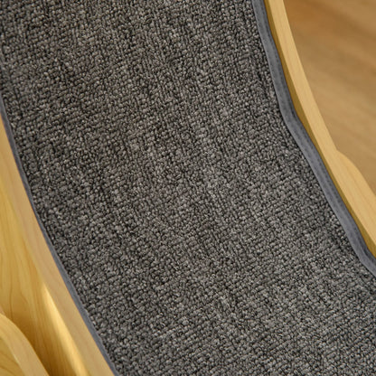 Cat Running Wheel, Exercise Treadmill with Brake, Carpeted, Natural Cat Climbing Wall at Gallery Canada