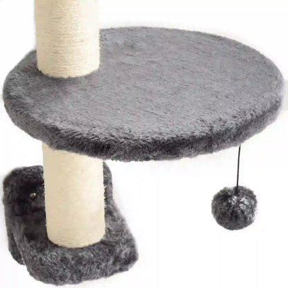 Cat Wall Shelf, Scratching Post, Play Balls, Platforms, Dark Grey Cat Climbing Wall at Gallery Canada