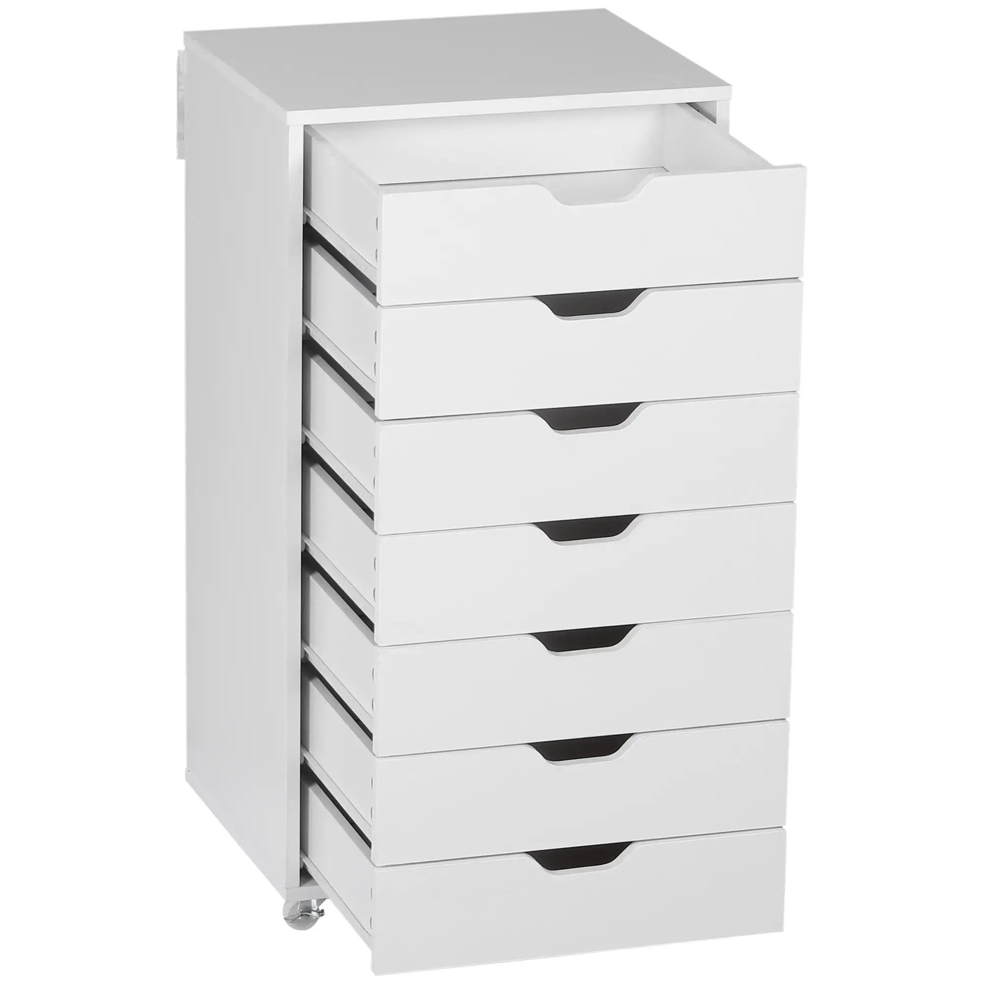 7-Drawer Vertical File Cabinet, Home Office Storage, 18.7