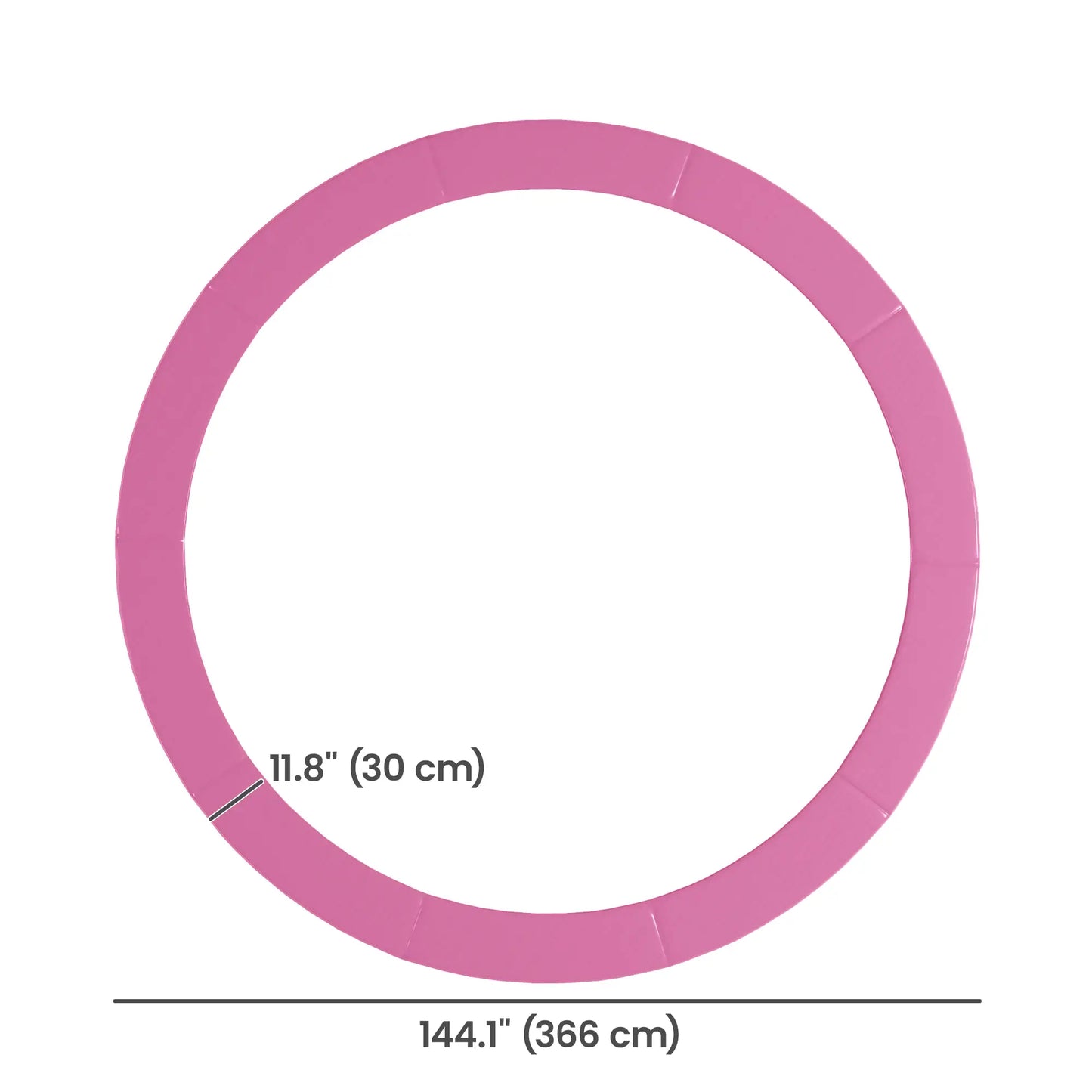 12FT Trampoline Spring Cover, Waterproof, Tear-Resistant, Pink Trampolines at Gallery Canada