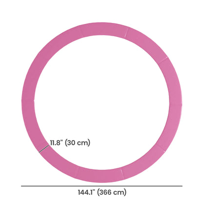 12FT Trampoline Spring Cover, Waterproof, Tear-Resistant, Pink Trampolines at Gallery Canada