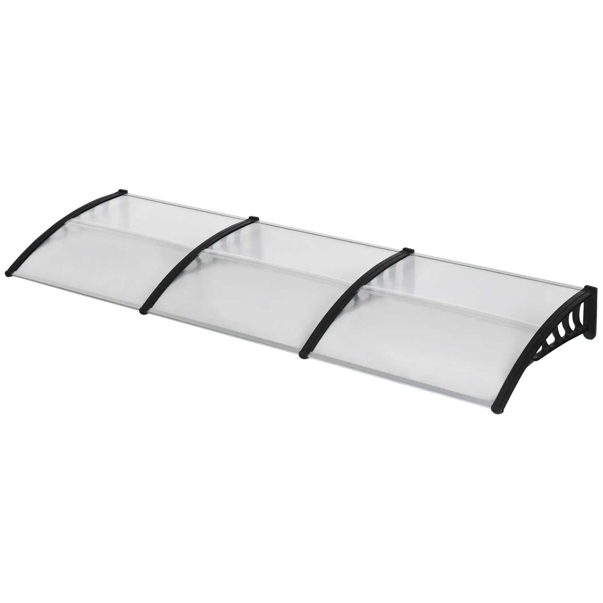 Awning Door Canopy, 119.3" x 37.8", Polycarbonate Patio Cover, Clear Door Awnings at Gallery Canada
