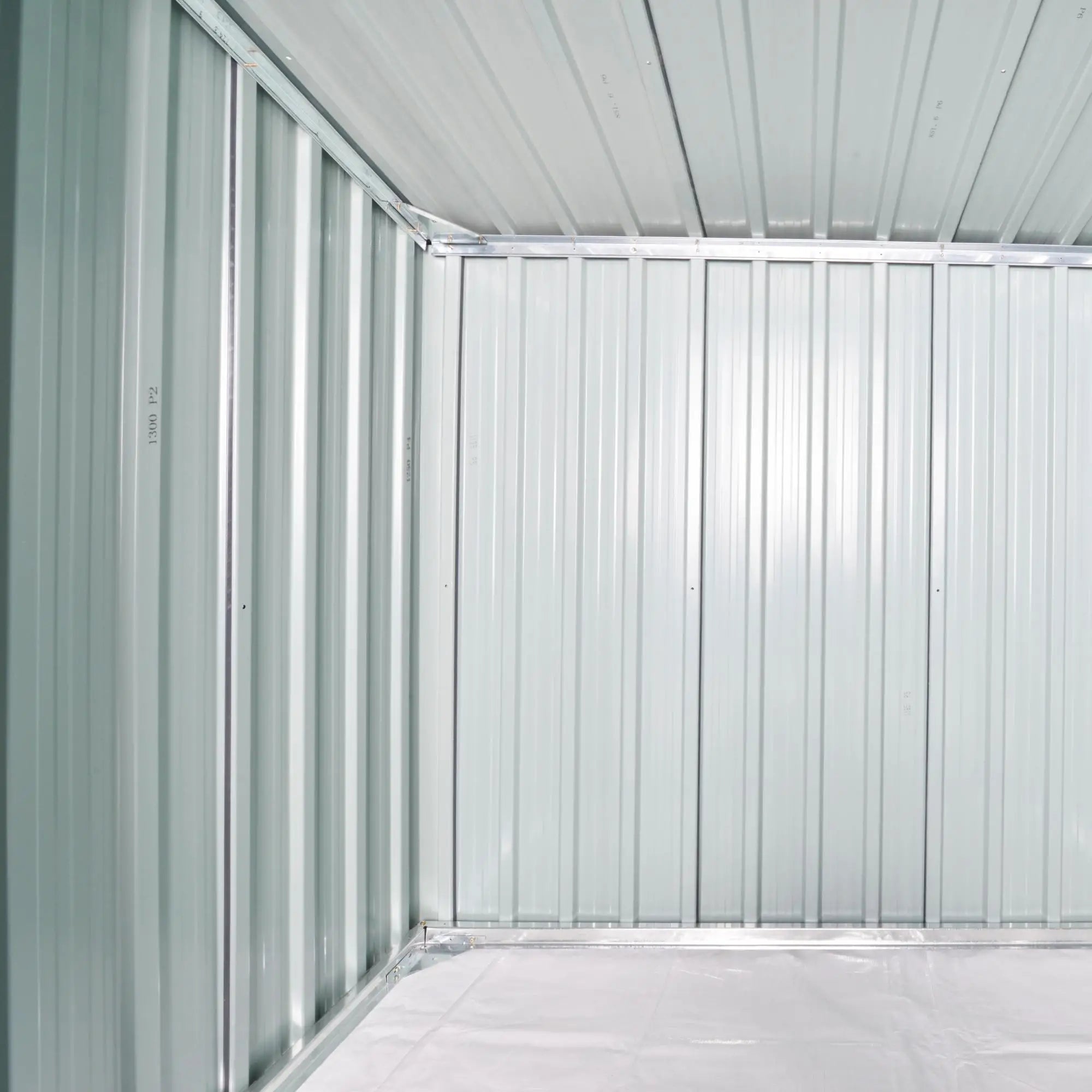 5' x 3' Metal Garden Storage Shed, Tool House, Double Doors Sheds at Gallery Canada