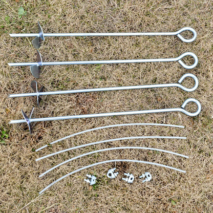 8' x 6' Carport, Sidewalls, Roll-up Door, Outdoor Shelter, Grey Car Shelters at Gallery Canada