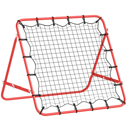 Volleyball Rebounder Net, Football Training Aid, Kickback Target, Red Football Red, Black at Gallery Canada