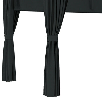10' x 13' Pergola, Retractable Canopy, UPF30+ Sun Shade, Garden, Backyard Pergolas at Gallery Canada